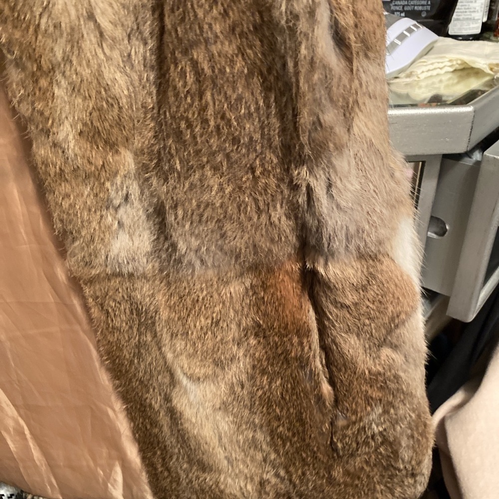 Pologeorgis Rabbit Fur Vest - Picture 2 of 4